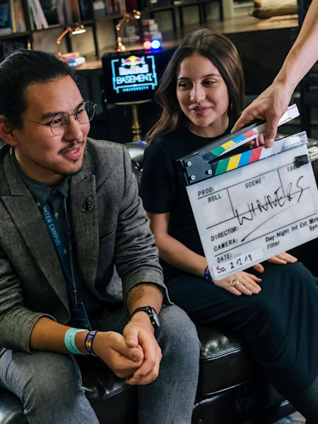 The Canadian team who won with their project Vacant at Red Bull Basement University in Berlin 2018.