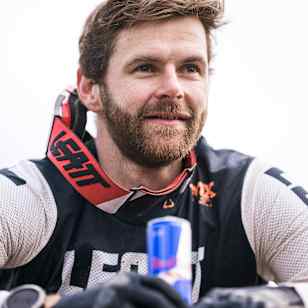 Greg Callaghan of Ireland performs at the Ballinastoe trails, Wicklow, Ireland, on April 24 2023. 