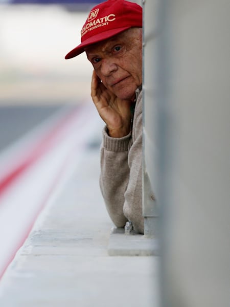Niki Lauda, reflexionando