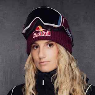 Anna Gasser poses for a portrait during a photo shoot in Innsbruck, Austria on June 17, 2025.