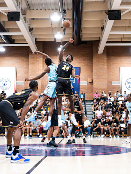 Miami and LA tip-off at the Red Bull Pro-Am Basketball Championship game