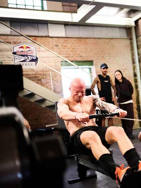 Die Athlet:innen gingen bei der Red Bull Road to Hyrox an ihre Grenzen