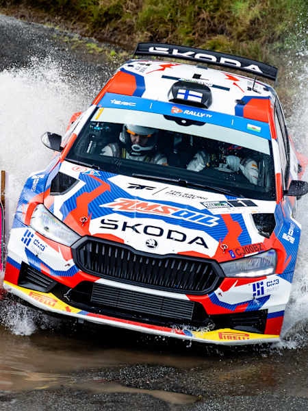 Suninen was the driver to beat on the Qualifying Stage
