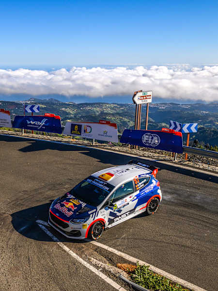 Gil Membrado controlled Friday WRC3 proceedings in Gran Canaria