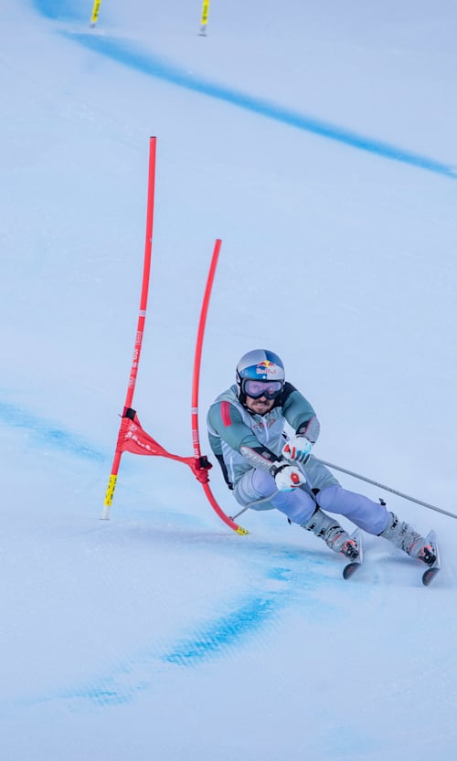 Marcel Hirscher was seen training in Ohau, New Zealand, in August 2024. 