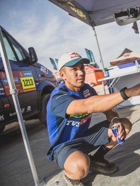 Harith Noah | Dakar Rally 2025 | Crash and recovery