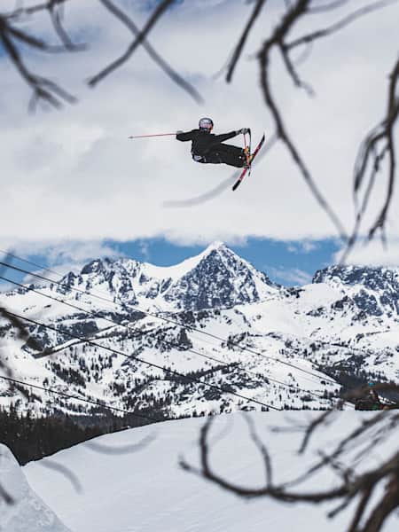 Double diamond ski run on sale
