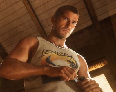 Jason Duval recharge une arme, entouré de munitions et d’argent, dans GTA 6.