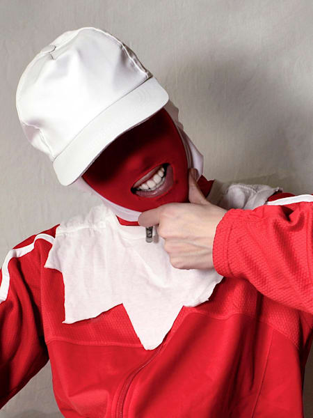 A photo of UK audiovisual artist Gazelle Twin.