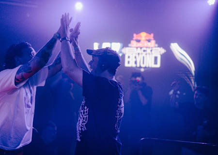 In Ghent, Belgium, DJs Boring and Young Marco deliver electrifying performances at Red Bull Back2Beyond 2024 on December 7, igniting the crowd with vibrant energy and dynamic beats