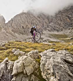 Watch Fabio Wibmer riding the Dolomites