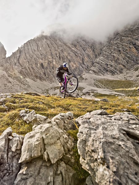 Mountainbiking in den Dolomiten: Action & Natur pur