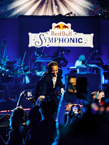 Metro Boomin performs at Red Bull Symphonic in Los Angeles in 2024