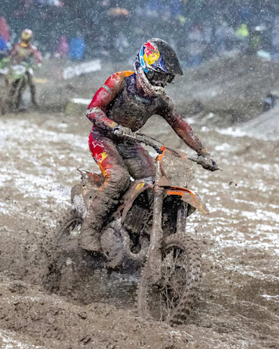 Chase Sexton at AMA Supercross Series Round 02 in San Francisco, CA