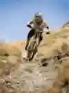 Reece Potter attacks trail in Queenstown, New Zealand.