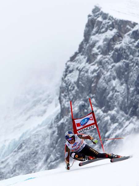 Erik Guay à Wengen en 2014