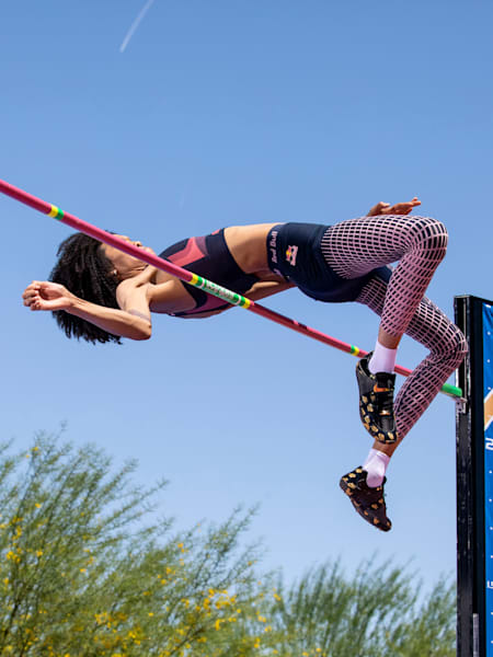 Vashti Cunningham trains in Las Vegas, Nevada, USA on 3 May, 2021. 