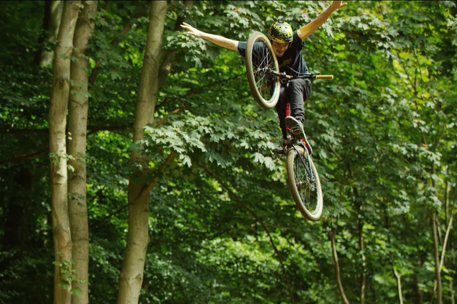 mountain biking jumps