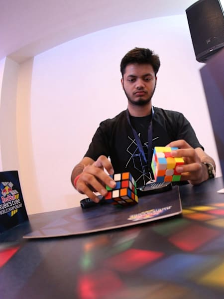 Red Bull Rubik's Cube World Championship 2018 New Delhi qualifier