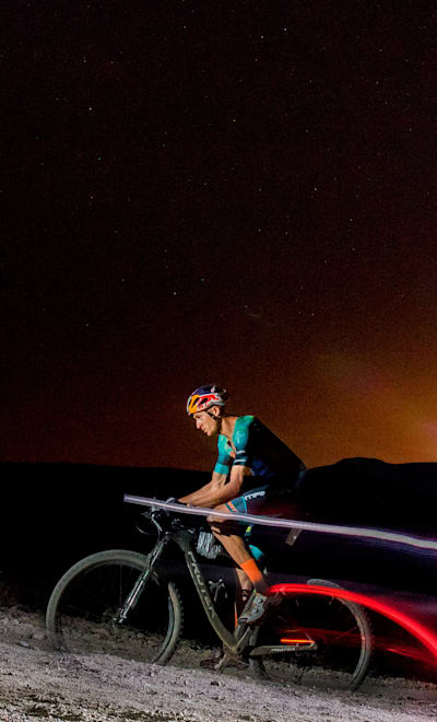 Tiago Ferreira performs during the 24H Climb in Sao Pedro do Sul, Portugal on July 22, 2020
