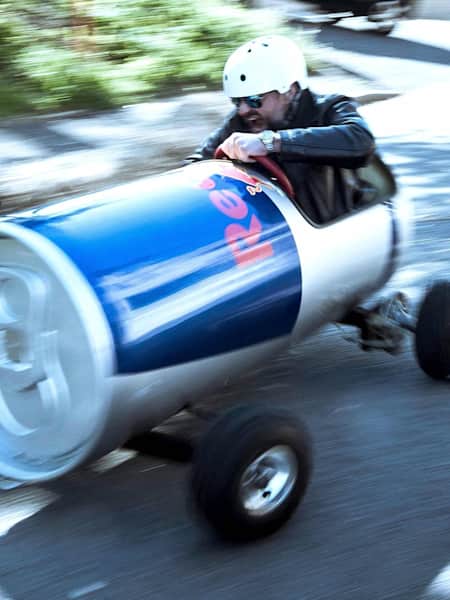 How to drive a Red Bull Soapbox racer