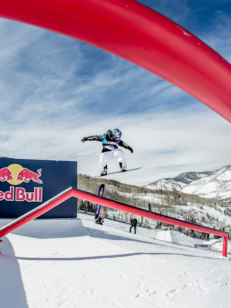 Yuki Kadono s'élance sure le premier module au Burton US Open 2020