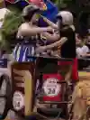 Asterix and Obelix Contra Alexandra Palace compete at Red Bull Soapbox Race in London, UK, on July 3, 2022.