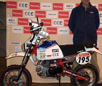 Ivo Kastan startete 2009 mit einem 150ccm Pit-Bike