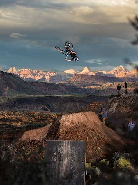 Red Bull Rampage: Photographs 2001-2025 cover image of Andreu Lacondeguy