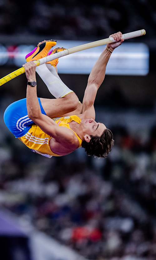 Armand Duplantis breaks the men's pole vault world record with a 6.30m jump at the World Athletics Championships 2025 in Tokyo, Japan, on September 15.