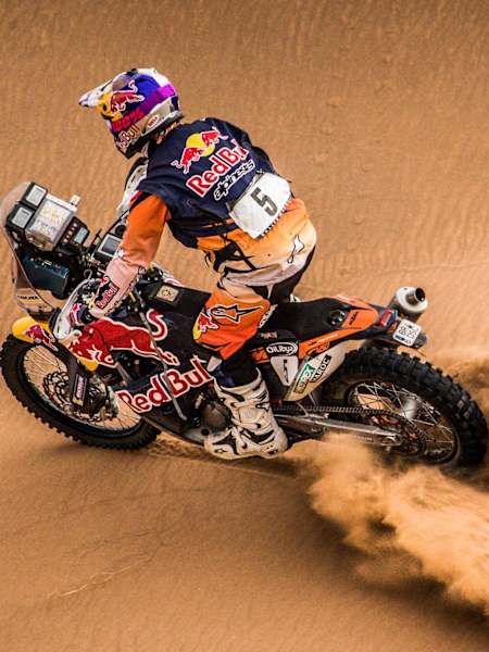 Ο Toby Price εν δράσει στο  Morroco Rally το 2016
