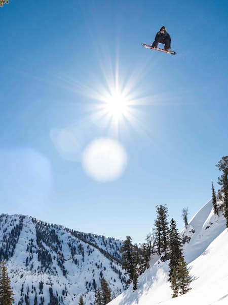 Travis Rice zu Hause in Jackson, Wyoming