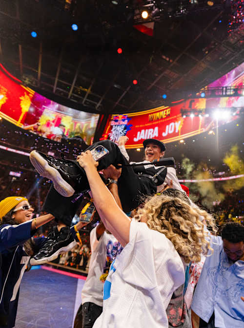 Jaira Joy of the Netherlands wins Red Bull Dance Your Style World Final in Los Angeles, CA.