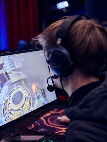 Participants of Red Bull Flick in Copenhagen, Denmark, in November 2022.