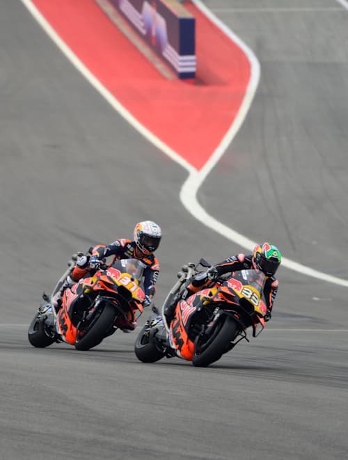 Brad Binder tritt beim Stopp 3 der MotoGP™-Weltmeisterschaft - Großer Preis der USA, Austin, TX, USA am 30. März 2025 auf.   