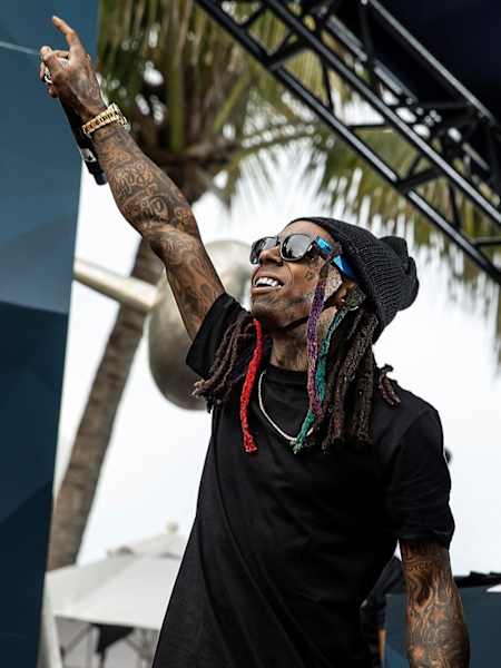 Lil Wayne Performs at Red Bull Guest House in Miami
