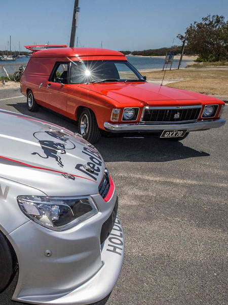 Red Bull Racing Australia's Holden Sandman tribute