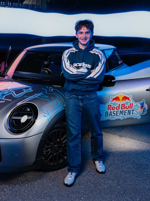 Vojta Pavel, vítěz národního finále Red Bull Basement