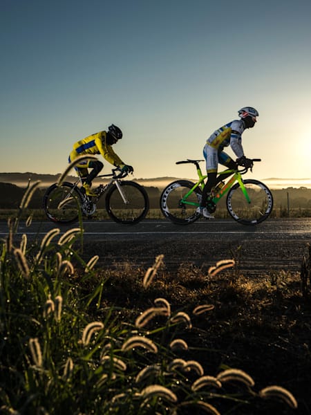 Marcelo Florentino Soares and Pierre Bischoff perform during Trans-Siberian