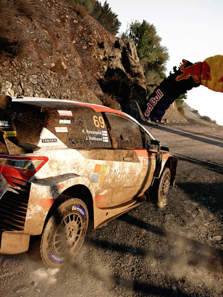 A screenshot from WRC 9.