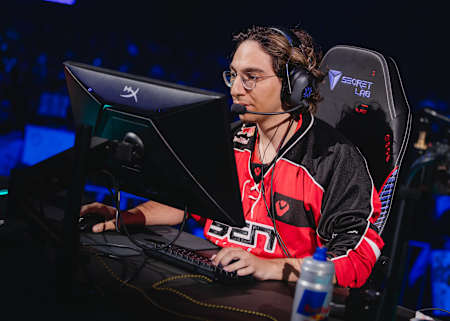  johnqt of Sentinels is seen onstage at VALORANT Masters Toronto Swiss Stage on June 08, 2025 at the Enercare Centre in Toronto Canada.