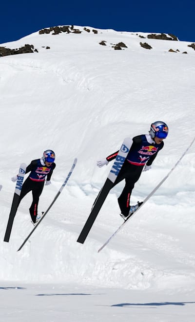 Ryoyu Kobayashi of Japan seen in Akureyri, Iceland on April, 24, 2024.