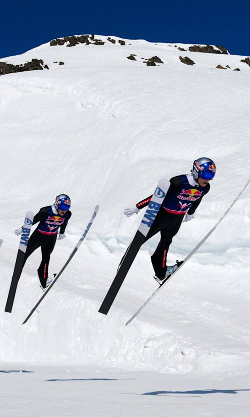 Ryoyu Kobayashi of Japan seen in Akureyri, Iceland on April, 24, 2024.