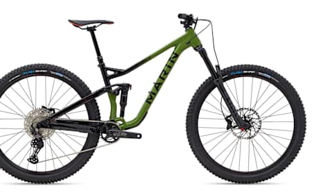 Offrant un excellent rapport qualité-prix, le VTT enduro Alpine Trail 7 de Marin sont parfaitement taillés pour affronter les terrains les plus difficiles.
