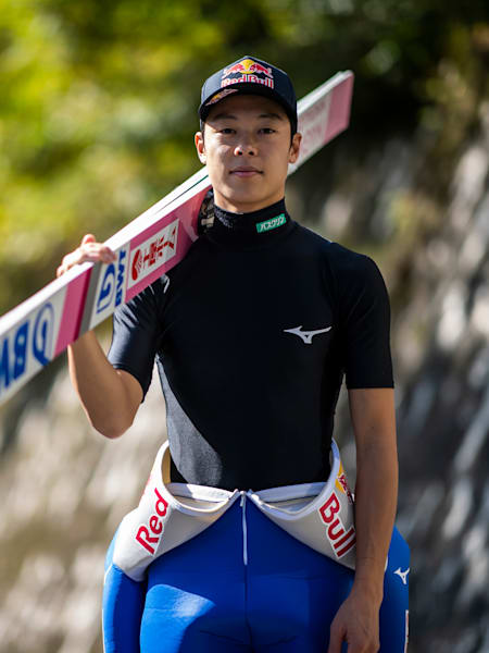 Ryōyū Kobayashi poses for a portrait in Nagano, Japan on October 21, 2020.