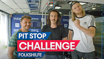 Folkshilfe bei der Pit Stop Challenge