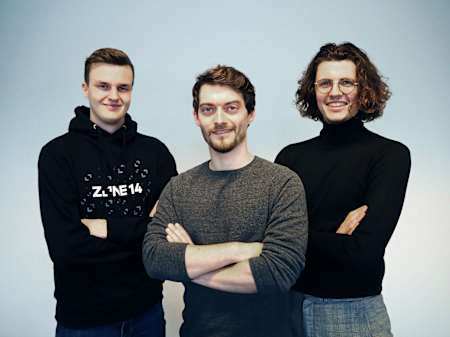 Lukas, Tobias und Simon sind die klugen Köpfe hinter Zone 14.