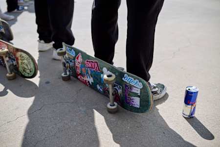 Skateboard detail
