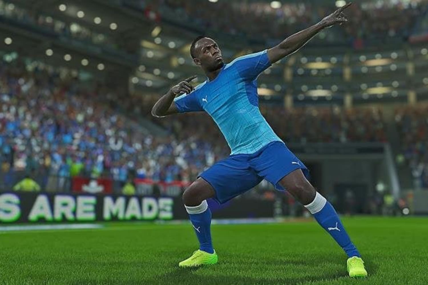 PES 2018 myClub stars Usain Bolt