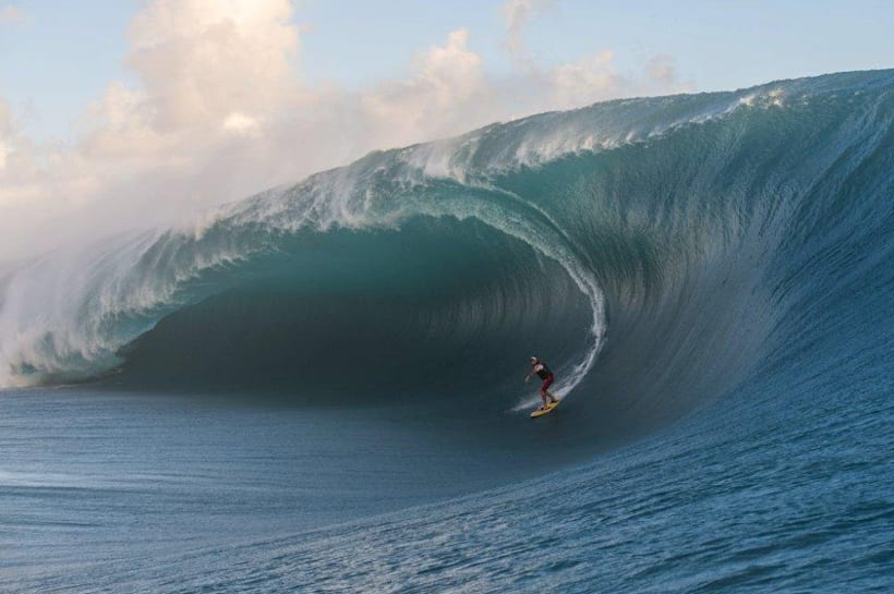 Surfen: Laird Hamilton Tahiti Millenium